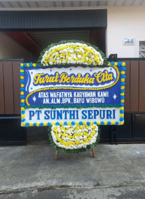 Papan Bunga Duka di Pasangkayu