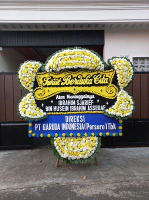 Papan Bunga Duka di Pasangkayu